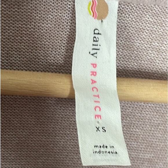 DAILY PRACTICE BY ANTHROPOLOGIE THE ARABELLA DRAPEY DRESS SIZE XS - Picture 6 of 10